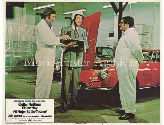 NEW LEAF, 1971, lobby card set, Walter Matthau, Jack Weston, James Coco, Elaine May.