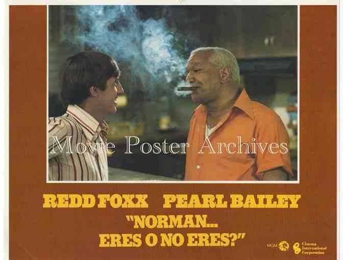 NORMAN IS THAT YOU?, 1976, lobby card set, Redd Foxx, Pearl Bailey, Jayne Meadows