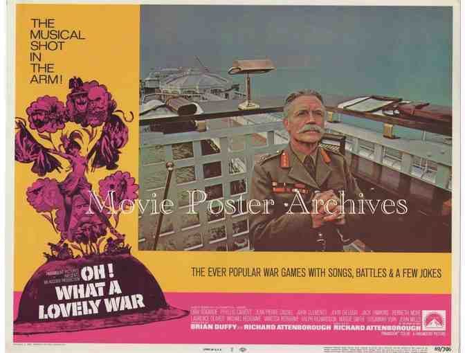 OH! WHAT A LOVELY WAR, 1969, lobby card set, Dirk Bogarde, Laurence Olivier