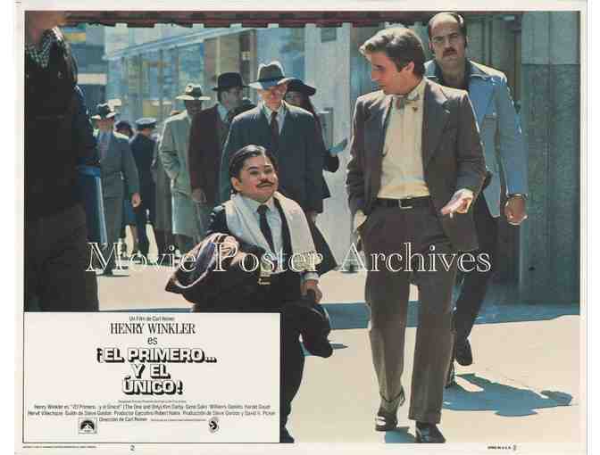 ONE AND ONLY, 1978, lobby card set, Henry Winkler, Herve Villechaize, Kim Darby