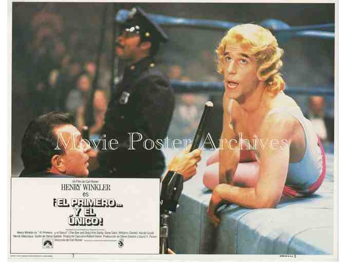 ONE AND ONLY, 1978, lobby card set, Henry Winkler, Herve Villechaize, Kim Darby