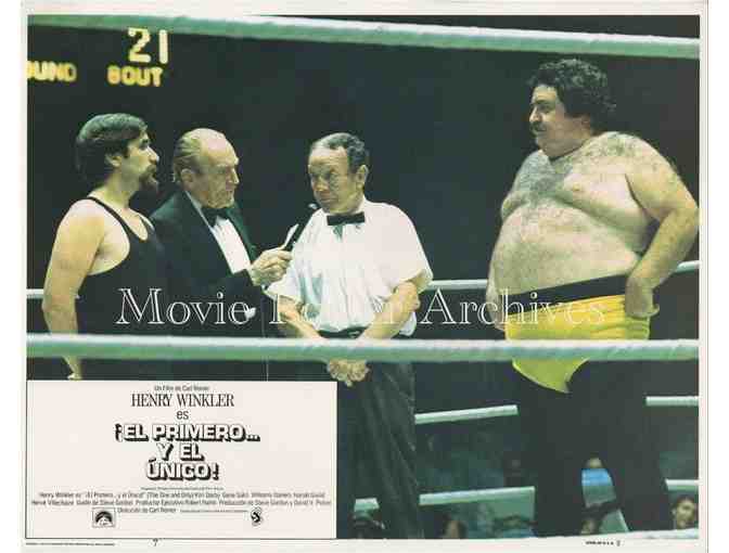 ONE AND ONLY, 1978, lobby card set, Henry Winkler, Herve Villechaize, Kim Darby