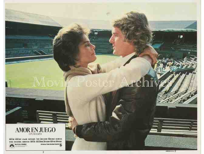 PLAYERS, 1979, lobby card set, Steve Guttenberg, Ali MacGraw, Dean-Paul Martin.