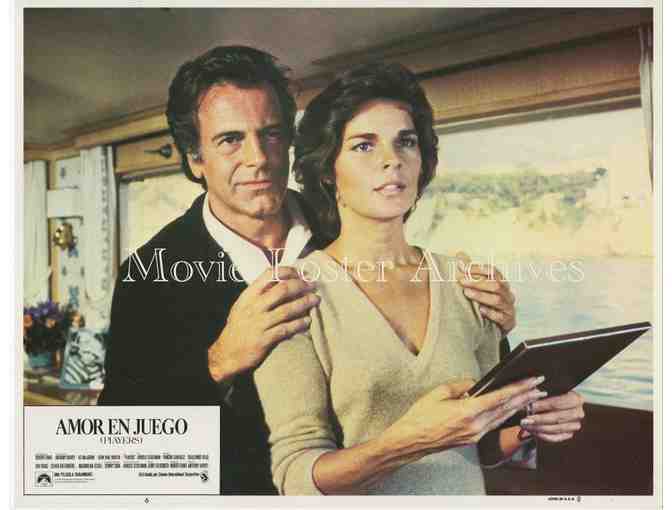 PLAYERS, 1979, lobby card set, Steve Guttenberg, Ali MacGraw, Dean-Paul Martin.