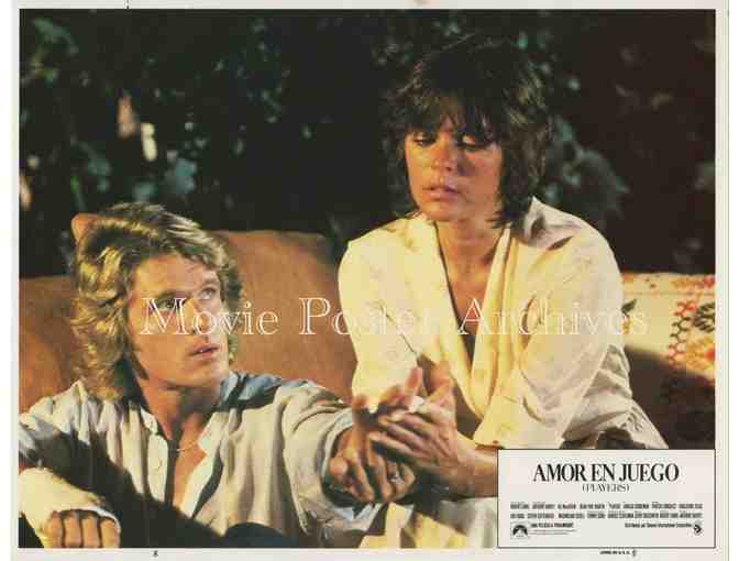 PLAYERS, 1979, lobby card set, Steve Guttenberg, Ali MacGraw, Dean-Paul Martin.