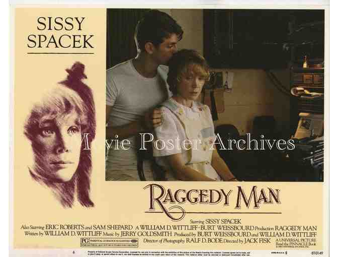 RAGGEDY MAN, 1981, lobby card set, Sissy Spacek, Eric Roberts, Sam Shepard, Henry Thomas