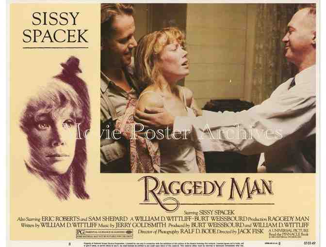 RAGGEDY MAN, 1981, lobby card set, Sissy Spacek, Eric Roberts, Sam Shepard, Henry Thomas