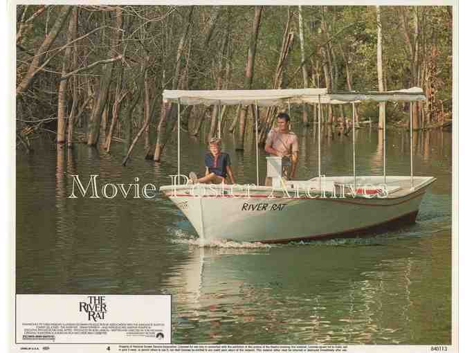 RIVER RAT, 1984, lobby card set, Tommy Lee Jones, Brian Dennehy, Martha Plimpton