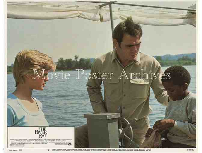 RIVER RAT, 1984, lobby card set, Tommy Lee Jones, Brian Dennehy, Martha Plimpton