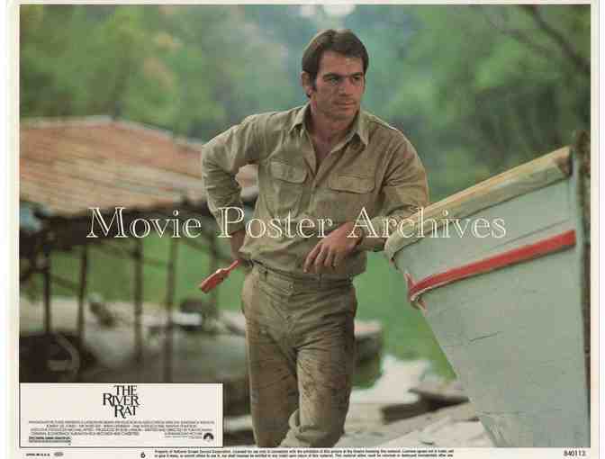 RIVER RAT, 1984, lobby card set, Tommy Lee Jones, Brian Dennehy, Martha Plimpton