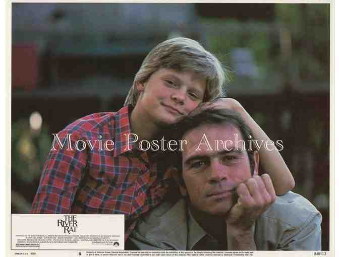 RIVER RAT, 1984, lobby card set, Tommy Lee Jones, Brian Dennehy, Martha Plimpton