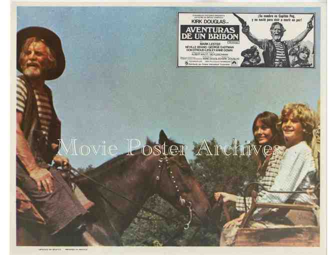 SCALAWAG, 1973, lobby card set, Kirk Douglas, Mark Lester, Neville Brand, Danny DeVito