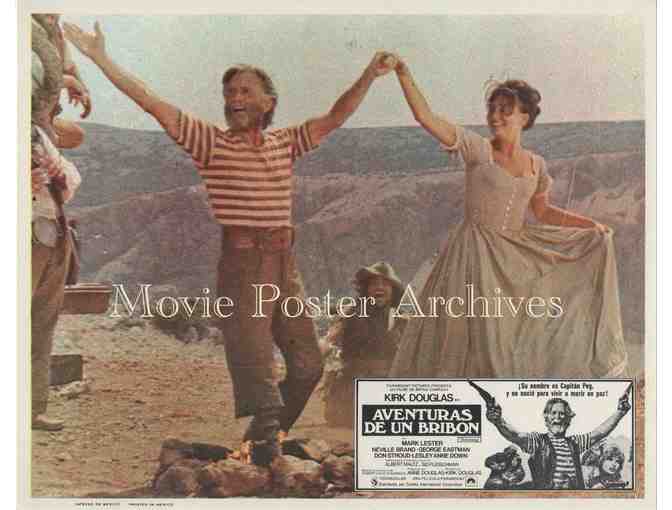 SCALAWAG, 1973, lobby card set, Kirk Douglas, Mark Lester, Neville Brand, Danny DeVito