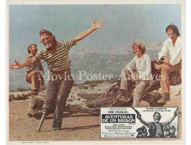SCALAWAG, 1973, lobby card set, Kirk Douglas, Mark Lester, Neville Brand, Danny DeVito