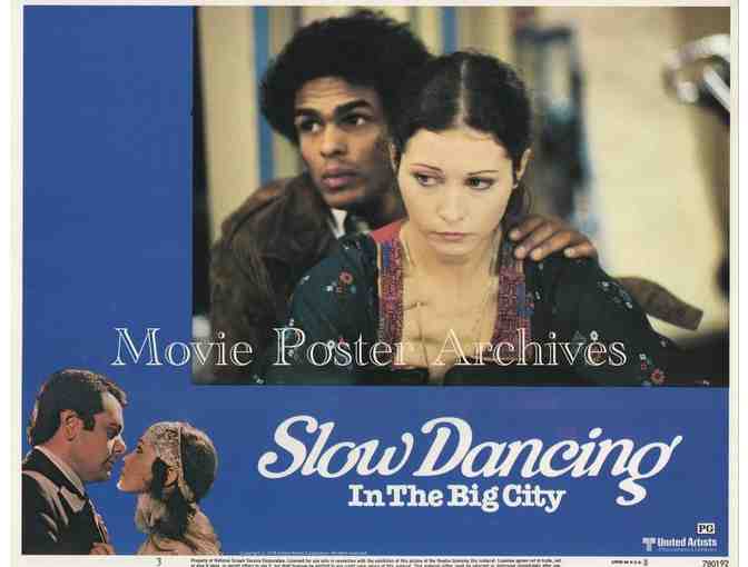 SLOW DANCING IN THE BIG CITY, 1978, lobby card set, Paul Sorvino, Anne Ditchburn