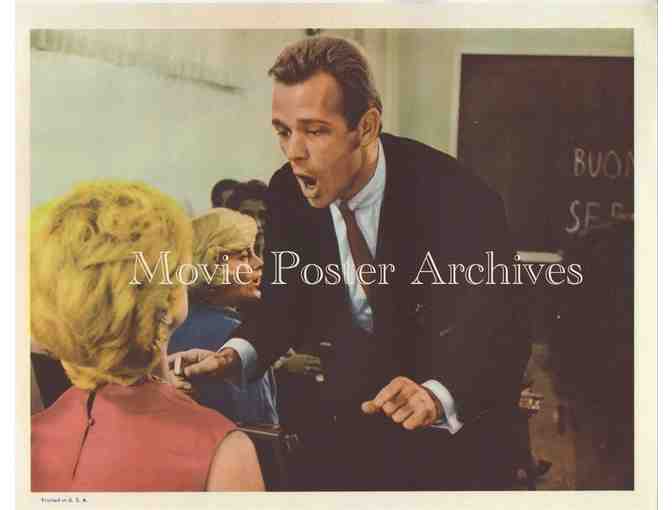 SMOG, 1962, lobby card set, Renato Salvatori, Howard Koch, Annie Girardot