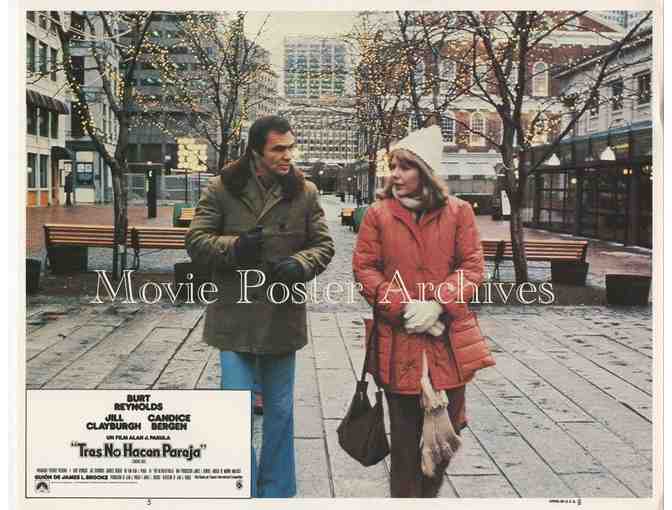 STARTING OVER, 1979, lobby card set, Burt Reynolds, Candice Bergen, Jill Clayburgh