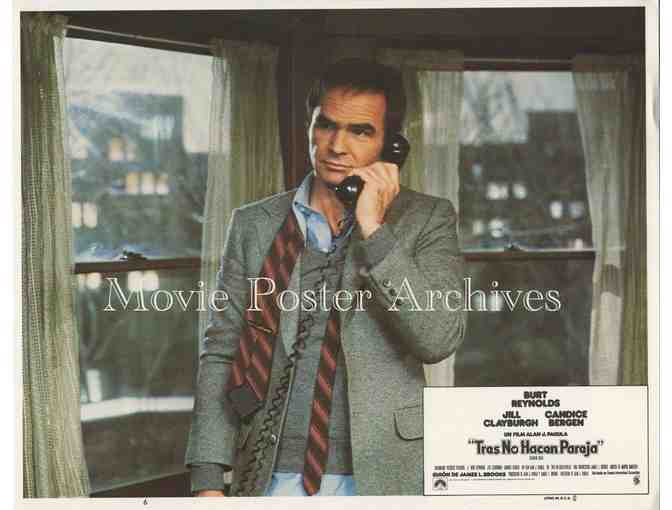 STARTING OVER, 1979, lobby card set, Burt Reynolds, Candice Bergen, Jill Clayburgh
