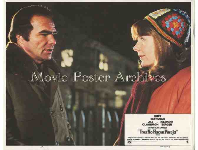 STARTING OVER, 1979, lobby card set, Burt Reynolds, Candice Bergen, Jill Clayburgh