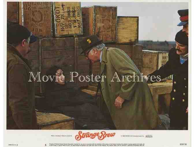 STRANGE BREW, 1983, lobby card set, Rick Moranis, Dave Thomas, Max Von Sydow.