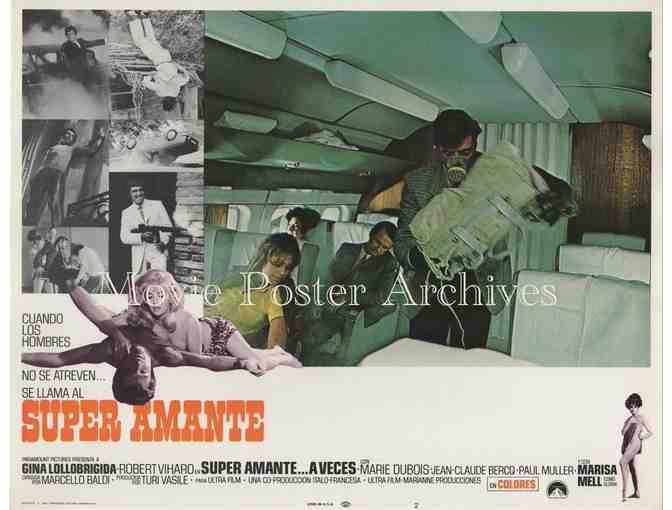 STUNTMAN, 1968, lobby card set, Gina Lollobrigida, Robert Viharo, Paul Muller