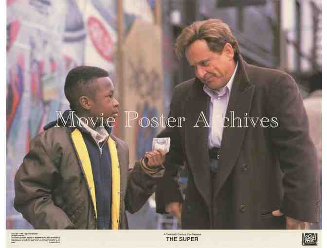 SUPER, 1991, lobby card set, Joe Pesci, Vincent Gardenia, Ruben Blades, Stacey Travis.
