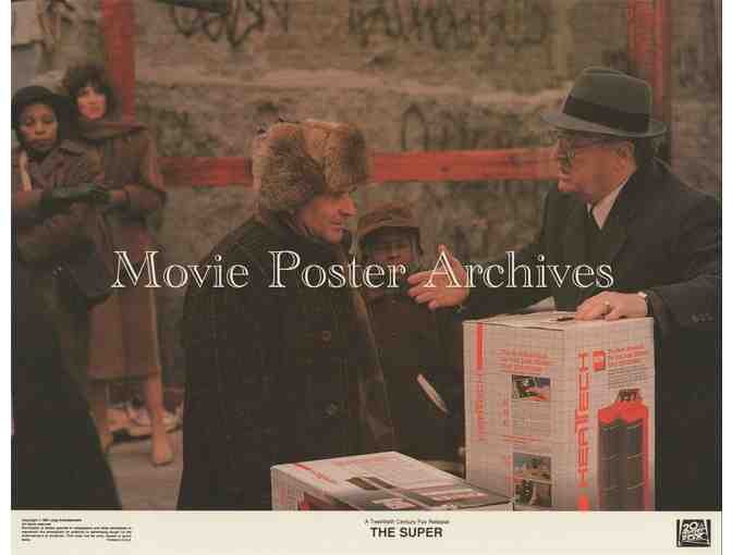 SUPER, 1991, lobby card set, Joe Pesci, Vincent Gardenia, Ruben Blades, Stacey Travis.