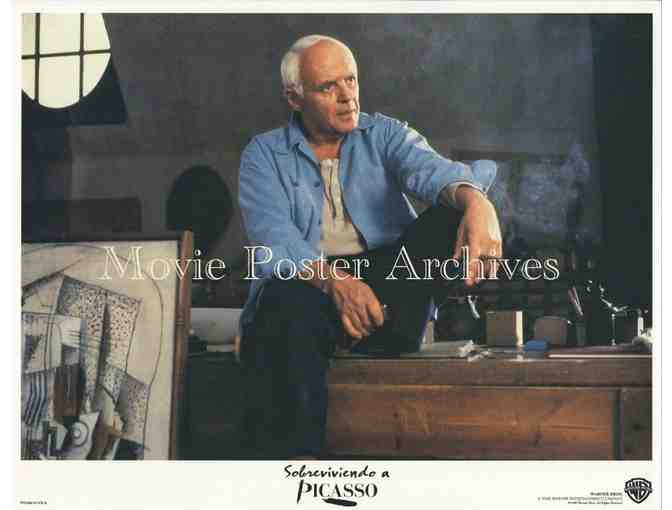 SURVIVING PICASSO, 1996, lobby card set, Anthony Hopkins, Julianne Moore, Joan Plowright