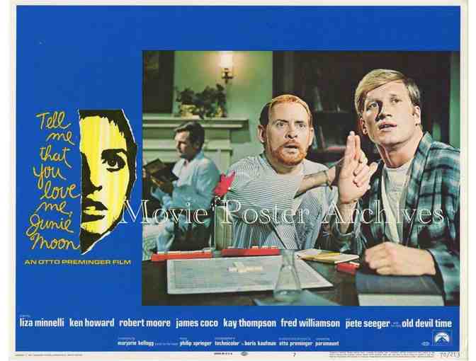 TELL ME THAT YOU LOVE ME, JUNIE MOON, 1970, lobby card set, Liza Minnelli, DeLuise