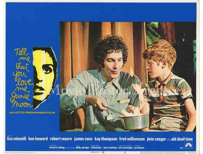 TELL ME THAT YOU LOVE ME, JUNIE MOON, 1970, lobby card set, Liza Minnelli, DeLuise