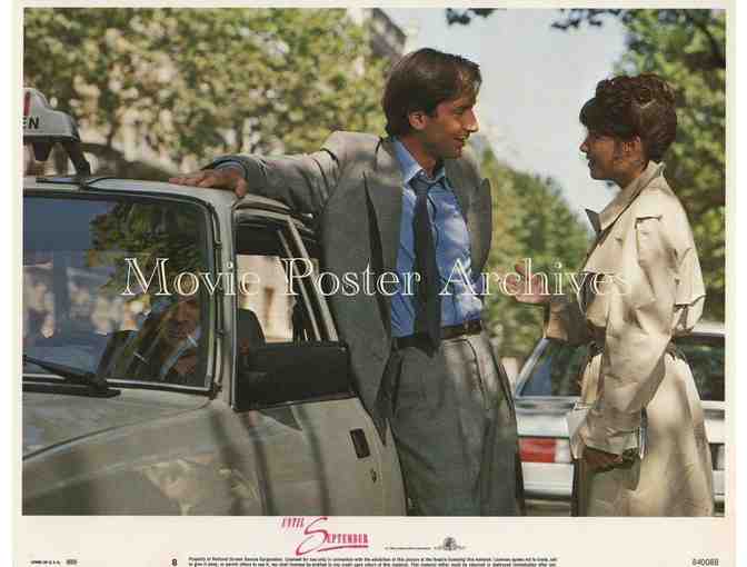 UNTIL SEPTEMBER, 1984, lobby card set, Karen Allen, Thierry Lhermitte, Hutton Cobb.