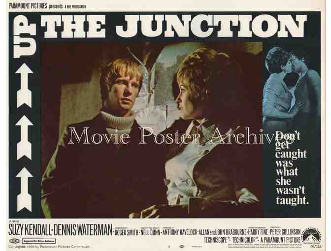UP THE JUNCTION, 1968, lobby card set, Suzy Kendall, Dennis Waterman, Maureen Lipman