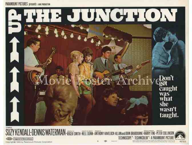 UP THE JUNCTION, 1968, lobby card set, Suzy Kendall, Dennis Waterman, Maureen Lipman