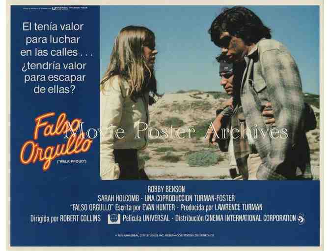 WALK PROUD, 1979, lobby card set, Robby Benson, Sarah Holcomb, Henry Darrow