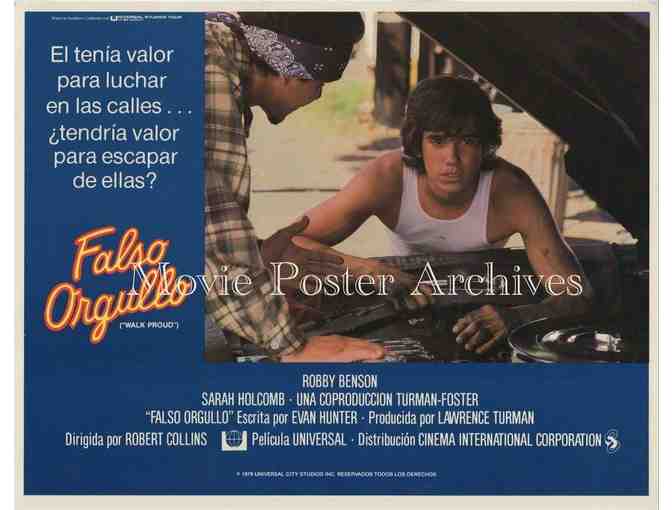 WALK PROUD, 1979, lobby card set, Robby Benson, Sarah Holcomb, Henry Darrow
