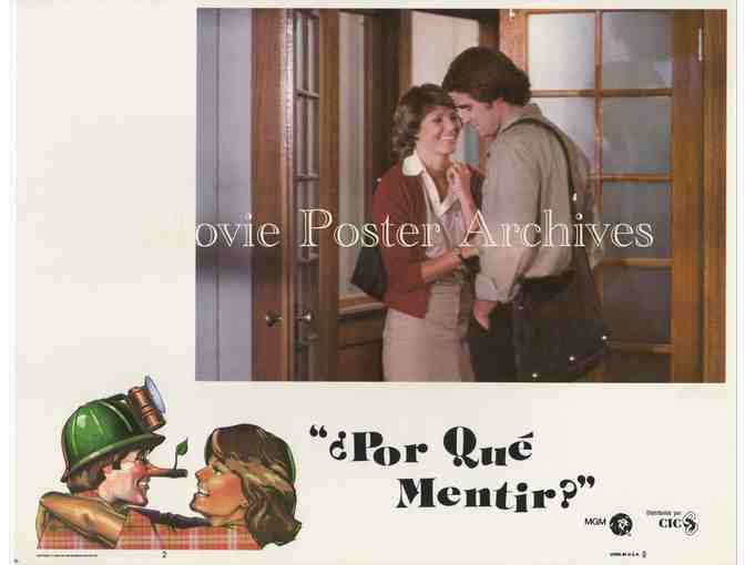 WHY WOULD I LIE?, 1981, lobby card set, Treat Williams, Lisa Eichhorn, Anne Byrne