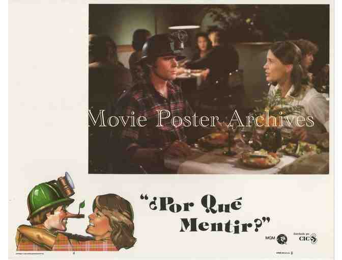 WHY WOULD I LIE?, 1981, lobby card set, Treat Williams, Lisa Eichhorn, Anne Byrne