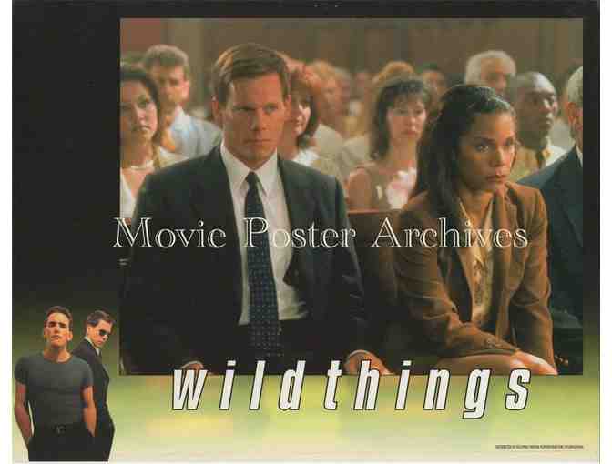 WILD THINGS, 1998, lobby card set, Campbell, Bacon, Dillon, Murray, Wagner