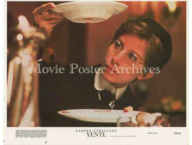 YENTL, 1983, lobby card set, Barbra Streisand, Mandy Patinkin, Amy Irving