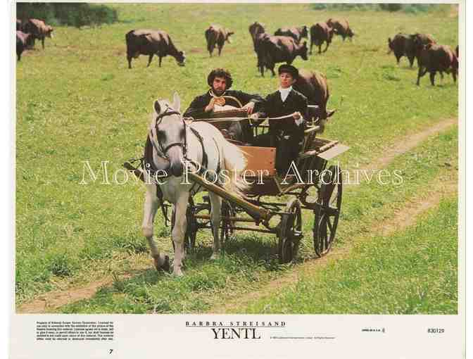 YENTL, 1983, lobby card set, Barbra Streisand, Mandy Patinkin, Amy Irving