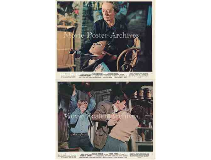 DIE DIE MY DARLING, 1965, mini lobby card set, Stefanie Powers, Tallulah Bankhead