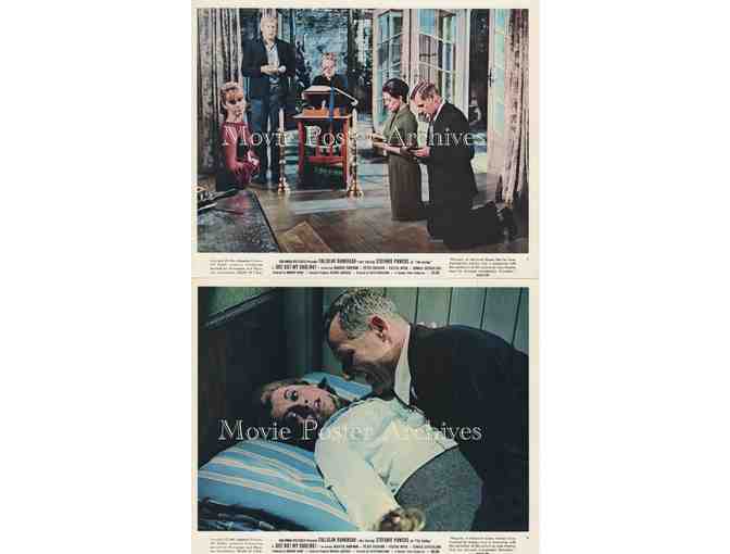 DIE DIE MY DARLING, 1965, mini lobby card set, Stefanie Powers, Tallulah Bankhead