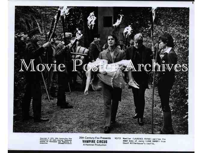 VAMPIRE CIRCUS, 1972, movie stills, Adrienne Corri, Lynne Frederick