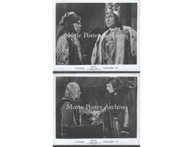 TOWER OF LONDON, 1962, movie stills, Vincent Price, Bruce Gordon