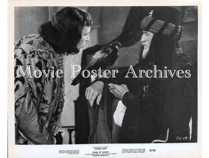 TOWER OF LONDON, 1962, movie stills, Vincent Price, Bruce Gordon