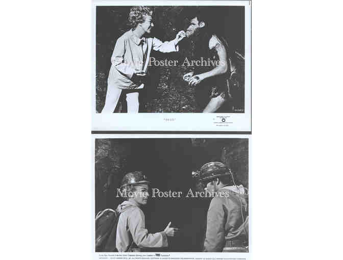 TROG, 1970, movie stills, Joan Crawford, Michael Gough, Bernard Kay