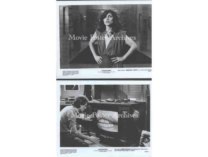 VIDEODROME, 1983, movie stills, James Woods, Debbie Harry, Sonja Smits