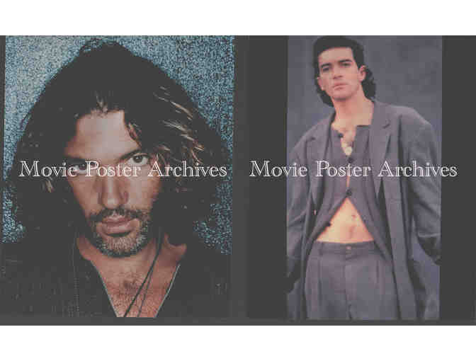 ANTONIO BANDERAS, color classic celebrity portraits, stills or photos