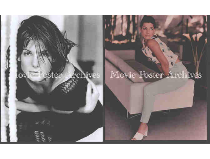 SANDRA BULLOCK, group of classic celebrity portraits, stills or photos