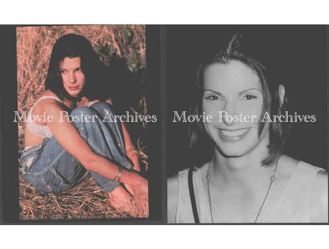 SANDRA BULLOCK, group of classic celebrity portraits, stills or photos